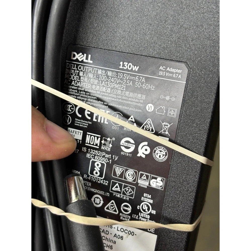 Dell WD195 Thunderbolt Docking Station and AC Adapter 130W LA130PM121